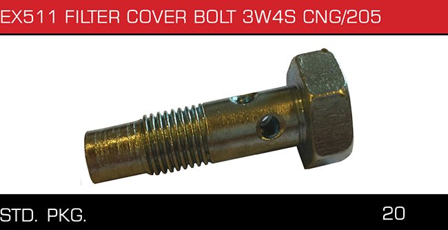 EX511 FILTER COVER BOLT 3W4S CNG 205